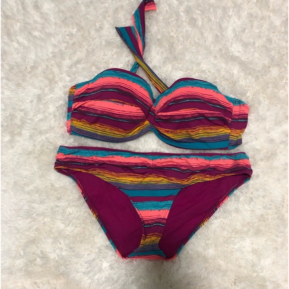 Skye Bikini Size L NWOT Multicolored - Picture 5 of 6